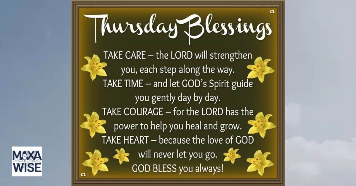 Thursday Blessings and Prayers