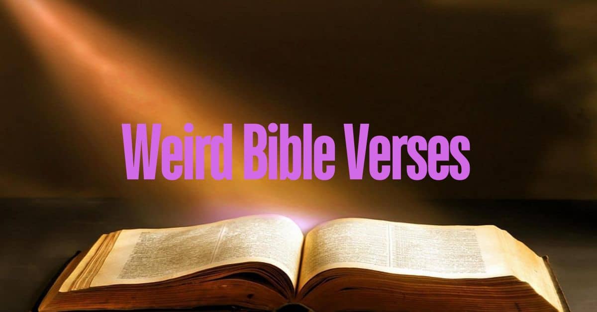 Weird Bible Verses