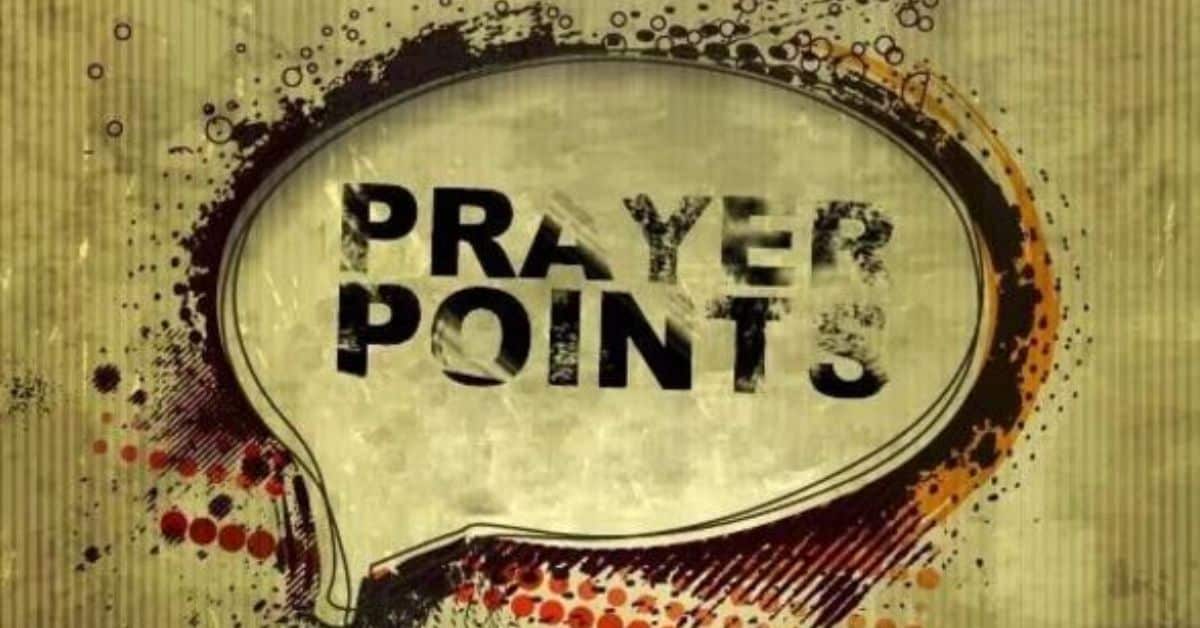 40 Powerful Prayer Points