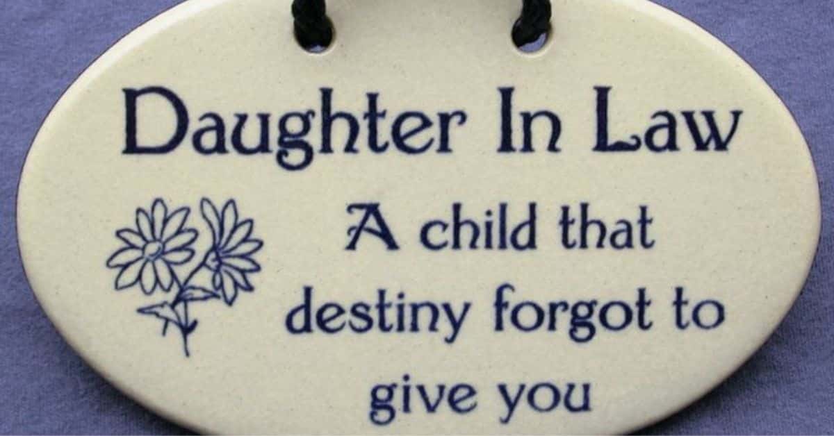 Blessing for Daughter-in-Law