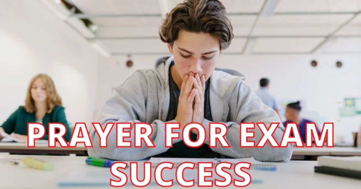 Prayer for Exam Success